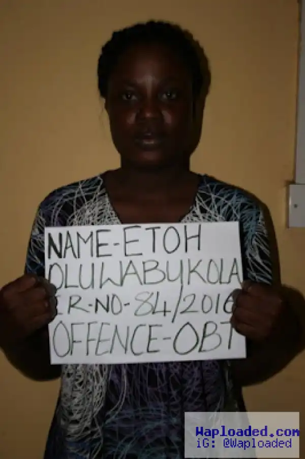 Photo: EFCC arraigns woman over N1.04million fraud